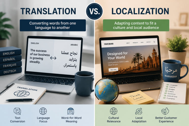 Translation vs. Localization